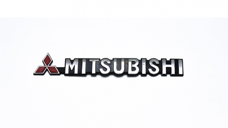Надпись MITSUBISHI красный ML-001 (23)