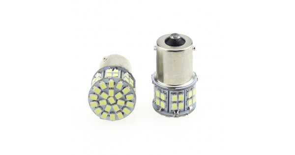 Светодиодные лампочки в поворотник 1156-1250-w (50 диодов)