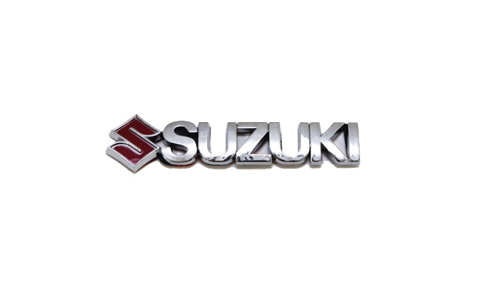 Надпись SUZUKI красный LET-SUZ (8)