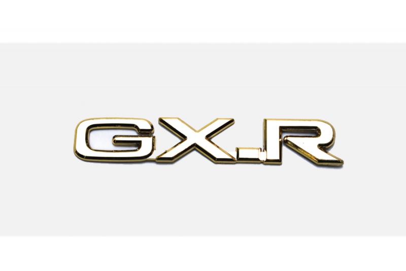 Надпись GX.R золото TL-033 (73)