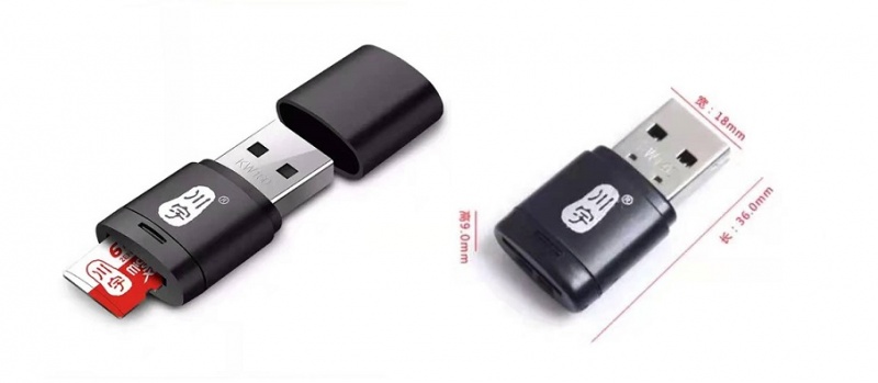Kawau USB 2,0 Micro SDXC SD TF кардридер мини адаптер для Micro SD карты MicroSD TF карты Micro SDXC
