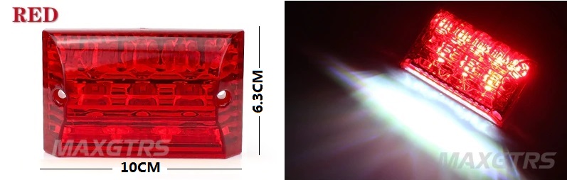 Фонари габаритные красные ST-6001 20LED (24V) 2ШТ