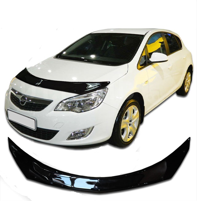 Дефлектор капота Opel Astra 2011г
