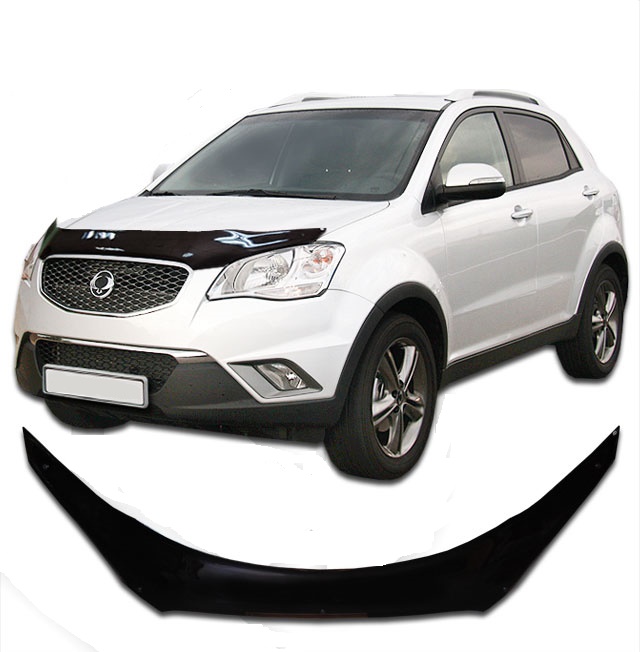 Дефлектор капота SSang Yong Action 2010-2012г