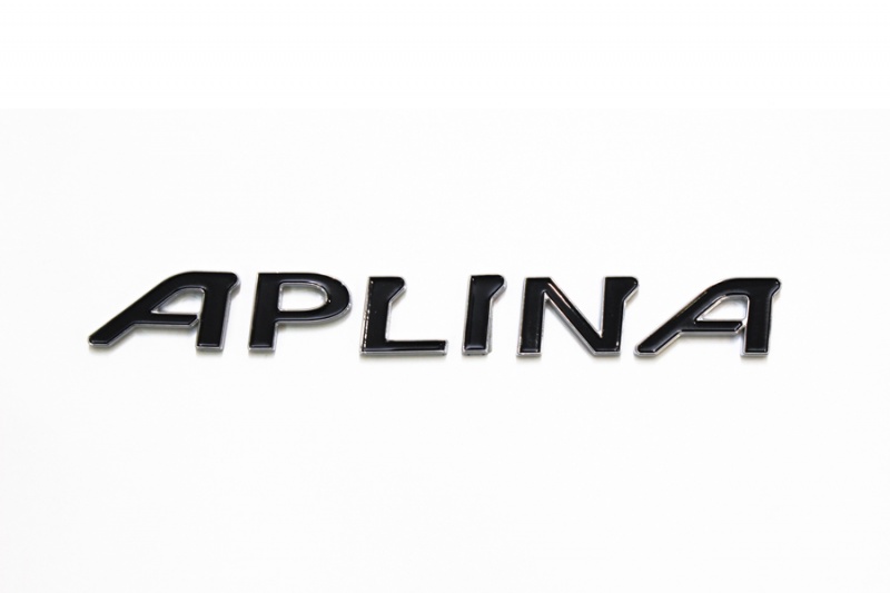 Надпись ALPINA черный EBL-010 (53)