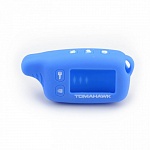Чехол на пульт сигнализации резиновый голубой  TW-9010/9020/9030