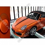 Пленка для авто, оранжевый-матовый (ширина 152см),(цена за 1м)