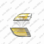 Подсветка в салон, ZXQ-3071 (2 лепестка) желтый