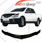 Дефлектор капота SSang Yong Action Sport 2006-2012г          