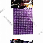 Стразы цветные на панель 170*340мм  сиреневые ZXQ-0202
