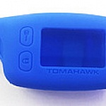 Чехол на пульт сигнализации резиновый темно-синий  TW-9010/9020/9030